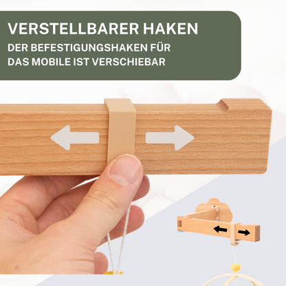 Mobile Halterung für die Wand