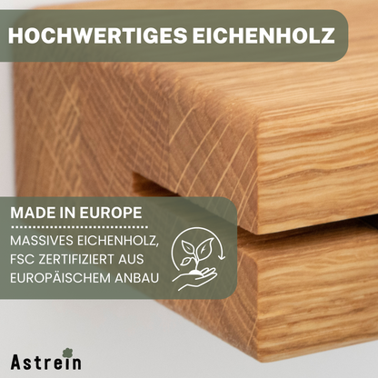 Magnetisches Schlüsselbrett aus Holz