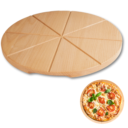 Pizzabrett aus massivem BUCHENHOLZ