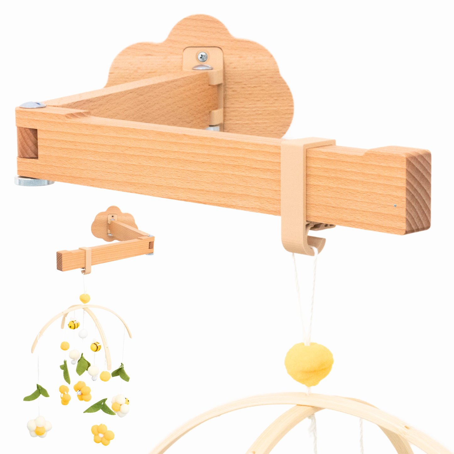 Schwenkbare Mobile Halterung für die Wand